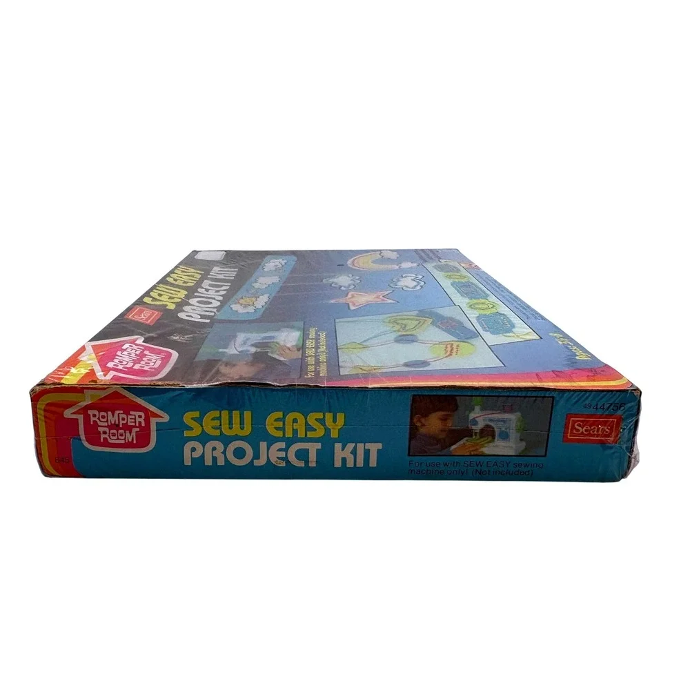 Vtg 1980 Romper Room Sew‎ Easy Project Kit Sears NIB Hasbro Sealed Mobile Sears